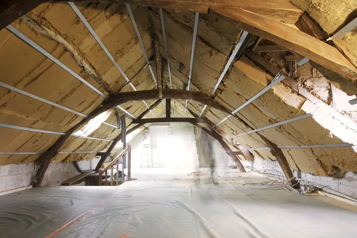 Isolation thermique des combles